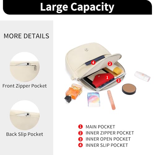 Sac à bandoulière avec sangle réglable et design moderne SENDEFN - 3