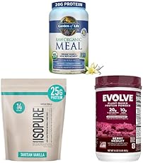 Keto and Plant Based Protein from Evolve, Garden of Life, ISOPURE and more