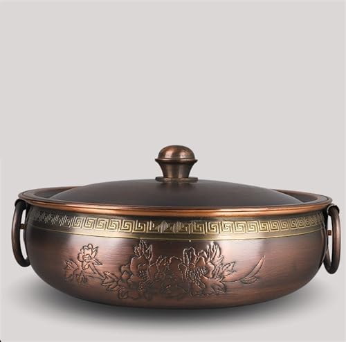 Olla eléctrica de cobre de 26 cm libre de BPA estilo Pekín 7