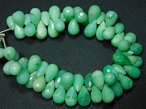 Chrysoprase facettée en pierres précieuses pour concevoir un bijou porteur d'énergie