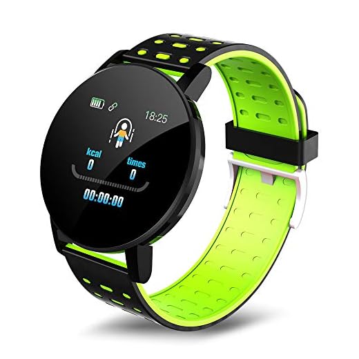 Relógios inteligentes 119plus de 1,3 pol. Relógios de monitoramento de frequência cardíaca Relógios esportivos Pulseira Relógio inteligente à prova d'água