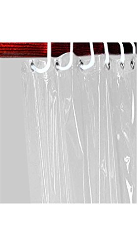 Image of Kuber Industries PVC AC Curtain-7ft 0.2mm Transparent (ACCUR26)