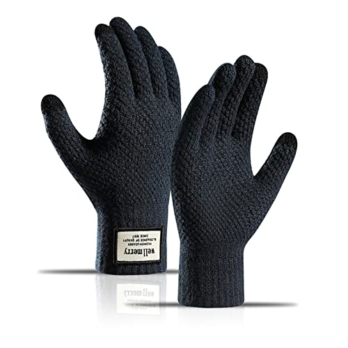 Luvas de Inverno Homens | Luva com tela sensível ao toque antiderrapante para clima frio - Luvas tér