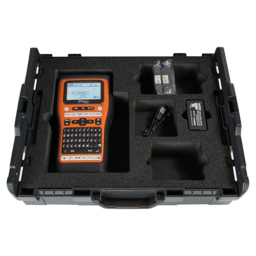 Brother PT E560BTVP imprimante pour étiquettes Transfert thermique 180 x 180 DPI 20 mmsec Sans fil et filaire HSETZe Bluetooth QWERTY - vue 4