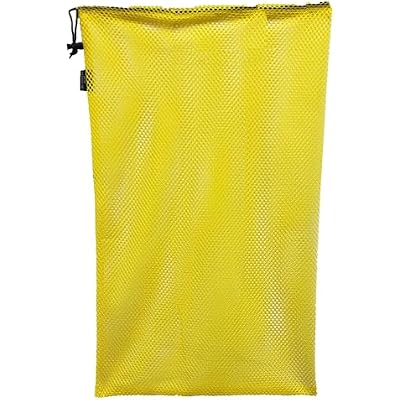 JCS Nylon Mesh Drawstring Bag, Medium, Approx. 18inch x 30inch