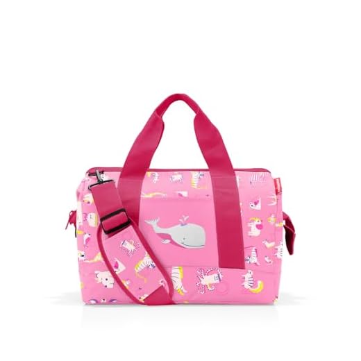 Reisenthel Allrounder M Kids ABC Friends Pink Bolsa de Viaje 40 Centimeters 18 Rosa (ABC Friends Pink)