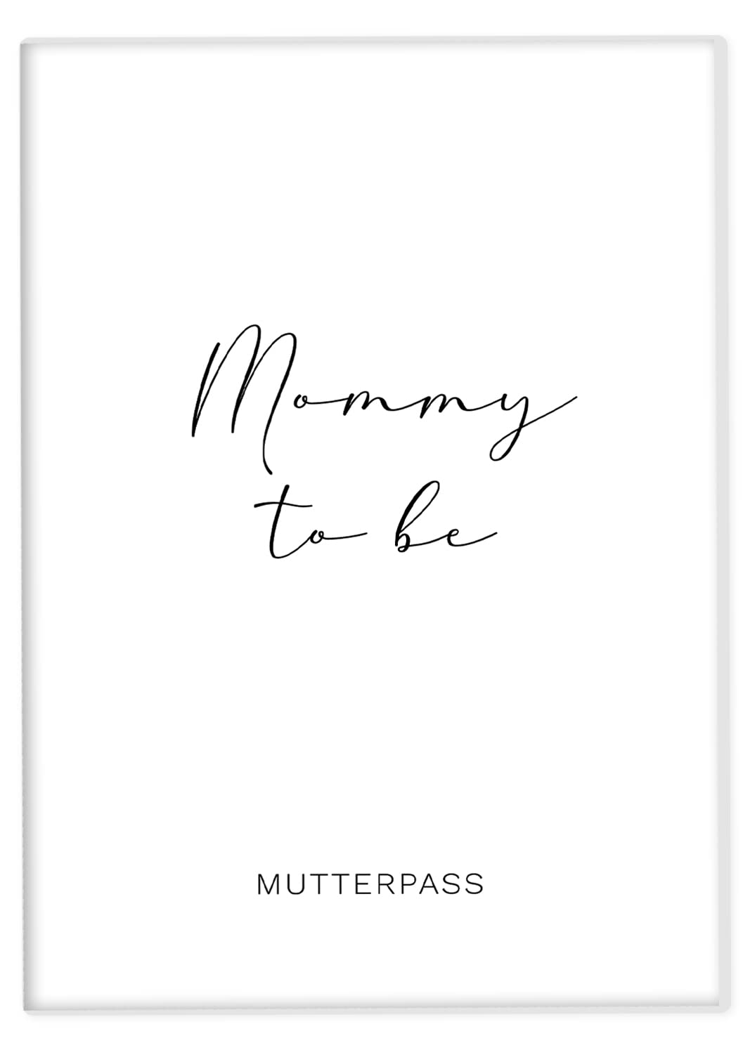 Joli Coon Mutterpasshülle Mommy to be - für Deutschen Mutterpass