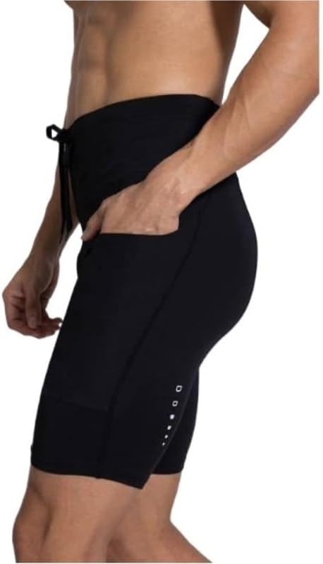 Compression Shorts for Men, Quick Dry Elastic Racing for Running Cycling Yoga