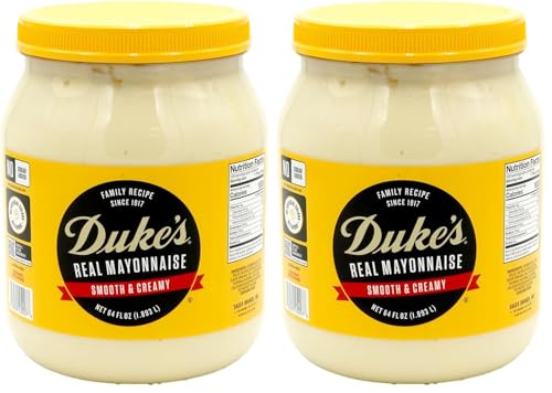 Image of Duke's Real Mayonnaise Jar - Original Smooth & Creamy Taste, 64 Ounce (Pack of 2)