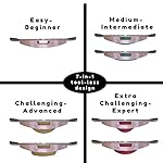 Blue Planet Balance Surfer | Bamboo Balance Board for Office, Standing Desks, Surfing, SUP, Yoga, Exercise! Includes 3 Balance Modules (EVA Foam) - Image 4