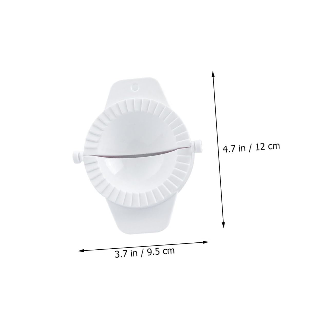 MAGICLULU 3pcs Plastic Dumpling Mold Set Chinese Dumpling Maker Press Machine Manual Presser for Home