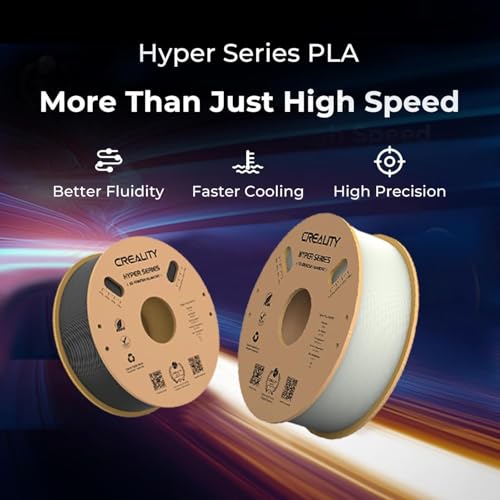 Hyper PLA filament haute vitesse Creality 1.75 mm impression rapide et précise