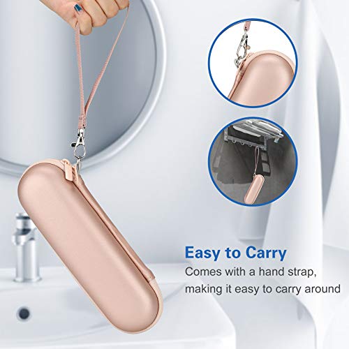 ProCase Elektrische Zahnbürste Etui für Oral B/Oral-B Pro/Oral-B iO Series/Philips Sonicare Electric Toothbrush Hülle Oral B Reiseetui Elektrischer Zahnbürstenhalter Travel Case -Roségold 6