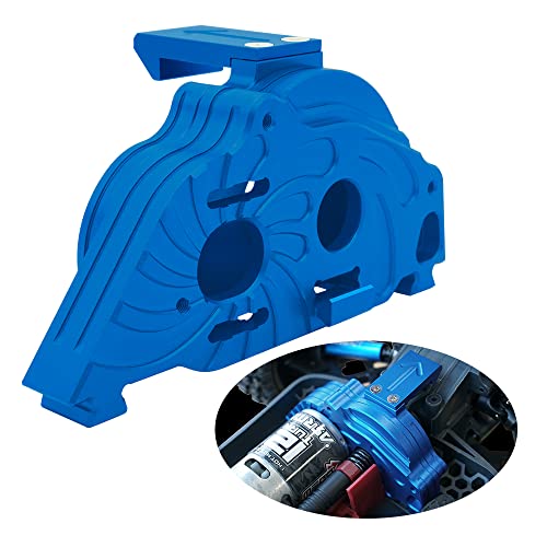 OGRC Aluminum Motor Mount Gear Cover Set Upgrade Parts for 1/10 Arrma Senton 4X4 550 Typhon 4X4 550 Granite 4X4 550 Rc Truck Replace ARA311029 (Blue)