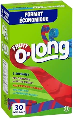 BETTY CROCKER FRUIT BY THE FOOT - VALUE PACK SIZE - Strawberry, Blue Raspberry, Berry Tie-Dye Fruit Flavoured Snacks, Pack of 30 Rolls, 637 Grams Package of Fruit Flavoured Snacks - 3