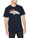 OTS NFL Denver Broncos Men's Rival Tee, X-Large, Fall Navy-I