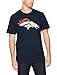 NFL Denver Broncos Men's OTS Rival Tee, X-Large, Fall Navy-I