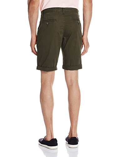 Image of DJ&C Men's Cotton Shorts (8907403246832 1000438421005 36 Olive)