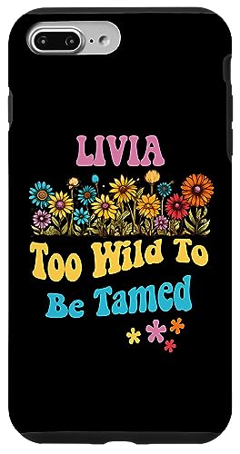 LIVIA ���O ���킢�� ���g�� ���̎q ���C���h�t�����[ LIVIA ���O �X�}�z�P�[�X iPhone 7 Plus/8 Plus �p