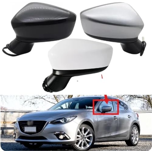Rétroviseur extérieur Mazda 3 Axela 2014 2015 2016 ensemble de remplacement