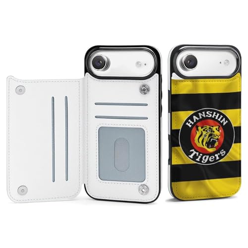 手帳型 阪神タイガース (4) 対応 iPhone 17 Air ケース カード収納 スマホケース 財布型 携帯ケース 軽量 全面保護 スタンド機能