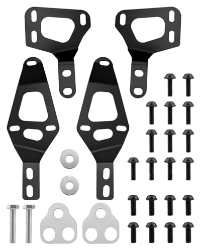 Hard Top Mounting Bracket Kits Fit for Mazda MX5 Miata NA NB 1990 1991 1992 1993 1994 1995 1996 1997 1998 1999 2000 2001-2005 Iron Hardtop Install Brackets 6-Point Mounting, Black