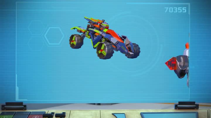 LEGO Nexo Knights Aaron's Rock Climber Building Kit, 598 Piece