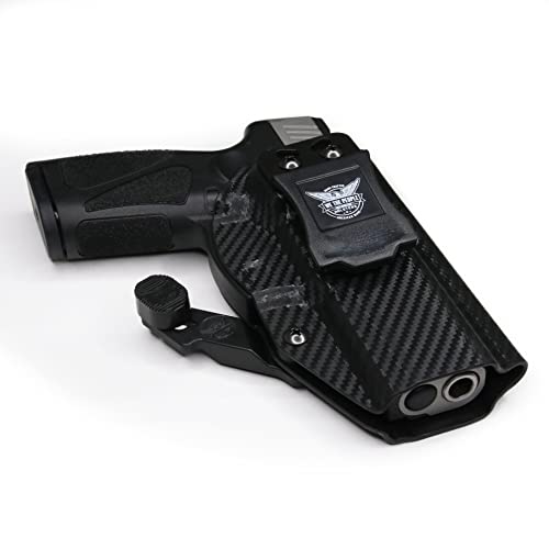 We The People Holsters - Modwing Holster Claw Kit - Left & Right Hand Light Concealment Wing for IWB Holsters - Kydex Holster Claw with Hardware Kit - Adjustable Depth & Angle