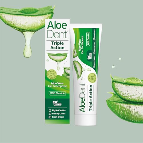 AloeDent Triple Action 100 ml Aloe Vera Fuoride Toothpaste – Ansicht 4