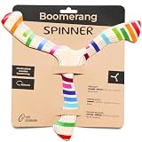 Returning Boomerang for Beginners – Easy to Throw, Boomerang That Comes Back, Handcrafted Returning Flying Toy Made of Plywood, Fun Outdoor Game, Thin, Lightweight and Safe to Use