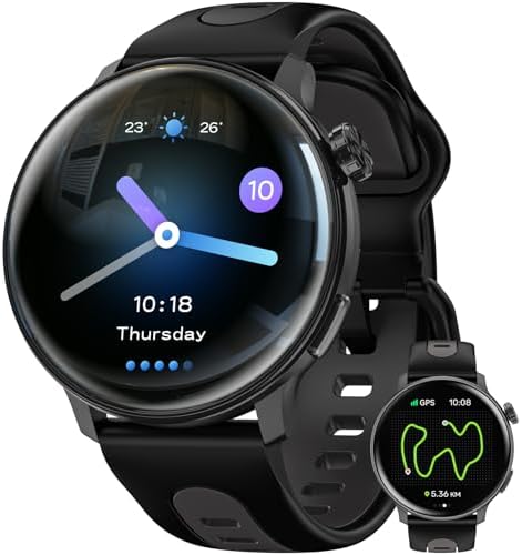 Smart Watch for Men Women Built-in GPS 1.43'' AMOLED Smartwatch w...