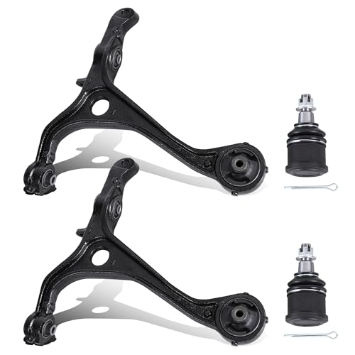 Image of KUIPERAUTO 4PCS Front Lower Control Arm Ball Joint Assembly Compatible With 2004-2008 Acura TSX Compatible With 2003-2007 Honda Accord K640289 K640290