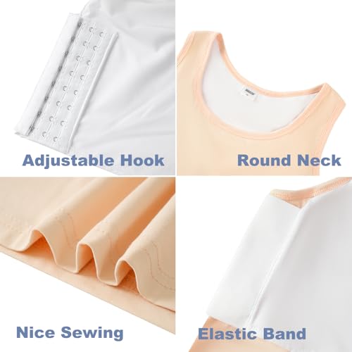 Image of Tomboy Transgender Lesbian FTM Cotton Long Elastic band Built-in Chest Binder