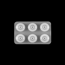 Pendants Silicone Casting Mold Liquid Resin Molds for Clay UV Epoxy Resin Necklace Earrings DIY Jewelry Making Handmade Tools Round12mm