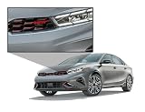 GT Decal Vinyl Overlay 100% Weatherproof (Fits Kia Forte GT 2020-2024 models) (Red)