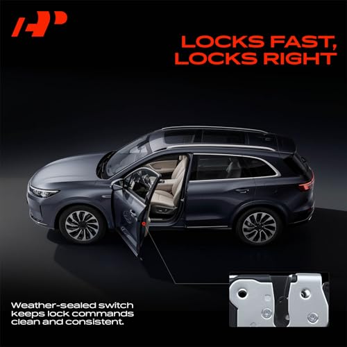 Image of A-Premium Front Left Driver Side Door Lock Actuator | Compatible with Dodge Durango 2004-2009 & Chrysler Aspen 2007-2009