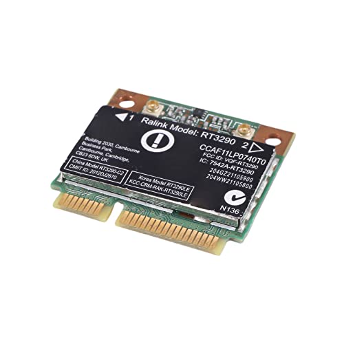 Carte réseau RT3290 Demi PCI-E pour ajouter le WiFi 2,4 GHz et Bluetooth au PC