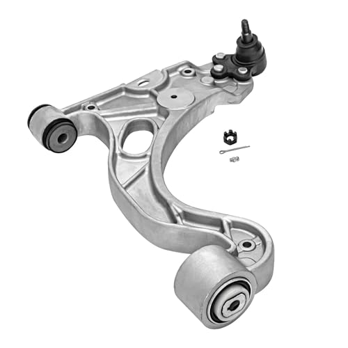 Image of Detroit Axle - 8pc Front End Kit for Buick LeSabre Park Avenue Riviera Cadillac DeVille Seville Bonneville Aurora 2 Lower Control Arms w /Ball Joints 4 Inner Outer Tie Rods 2 Boots Replacement