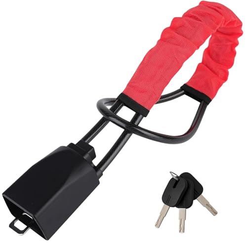 Antirrobo Coche Bloqueo Volante para Land Rover Freelander Freelander 1 Freelander 2 Freelander S Discovery Evoque Dispositivo antirrobo Alta Visibilidad Bloqueo Volante Barra Bloqueo antirrobo