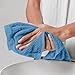 Hand Towels (Pack of 24) Light Blue Economy Towels Salon Towels - 100% Cotton Spa Towel – 16 x 27 Inches Highly Absorbable, Facial, Gym, Hair, Face Towels Bulk