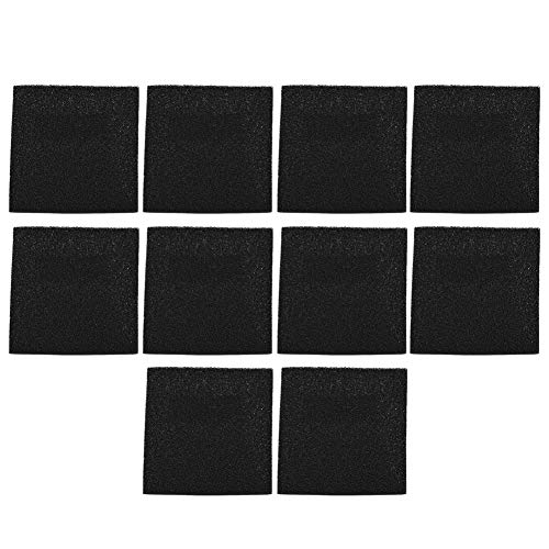 Duokon Lot de 10 filtres ¨¤ charbon actif naturel - 13 x 13 cm - filtre absorbant pour extracteur de fum¨¦e de soudure