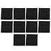 Culnflun Activated Carbon Filters Absorb Harmful Soldering Smoke Safe Working Environment 10pc Set Black 13cm x 13cm