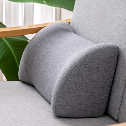 Oreiller de soutien lombaire contre le mal de dos sur votre chaise et en voiture