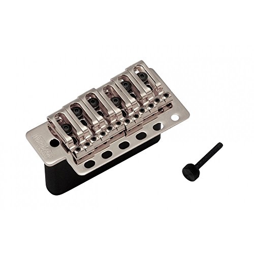 Gotoh/Wilkinson VSVG Tremolo System Contemporary Tremolo Bridge Unit, 6 Hole Mounting Nickel