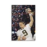 fuyaozhishang Drew Brees Poster 08x12inch(20x30cm) Unframe-style