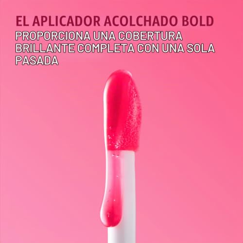Miniatura 6 de Rimmel London Thrill Seeker Glassy Gloss Brillo Labial Pink To The Berry 10ml