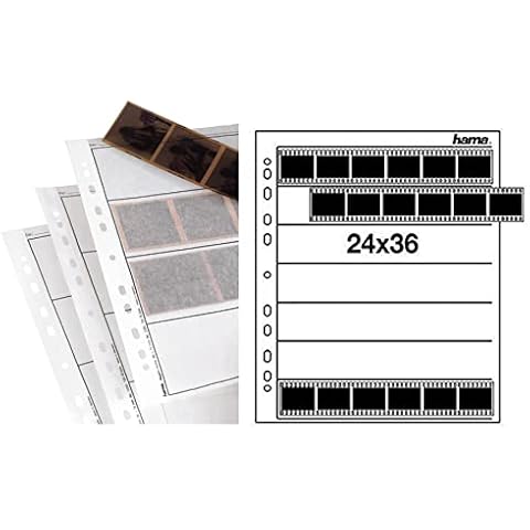 Fundas Hama para Negativos, Set de 25 Hojas Cover