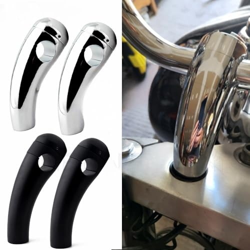 Rehausseurs de guidon fixes moto 1 pouce pour confort de conduite