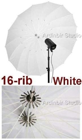 Ardinbir Photography 60" 150cm 16-Rib Soft White Translucent Umbrella
