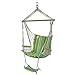 Yaunli Hamaca Columpio Hamaca de Lona de Ocio Silla Colgante de jardín MAX 330Lbs Hamaca Ocio al Aire Libre (Color : Verde, Size : 100x56cm)